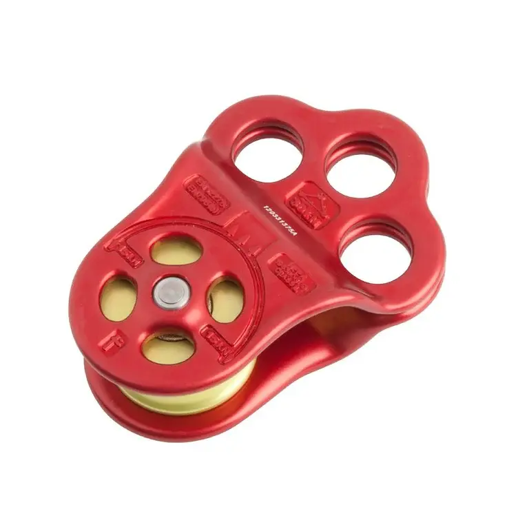 PUL100 - Red Hitch Climber Tripartite Attachment Pulley - DMM Pneumatic Tires