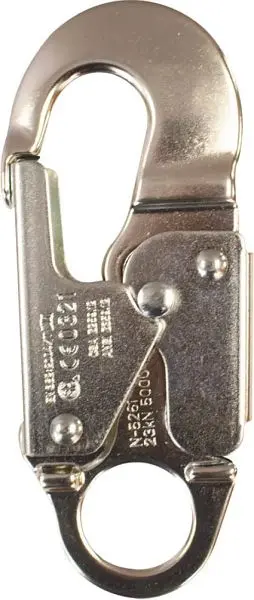 FrenchCreek Aircraft Aluminum locking snaphook, 74A