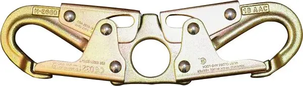 FrenchCreek Steel locking spreader snaphook, 274