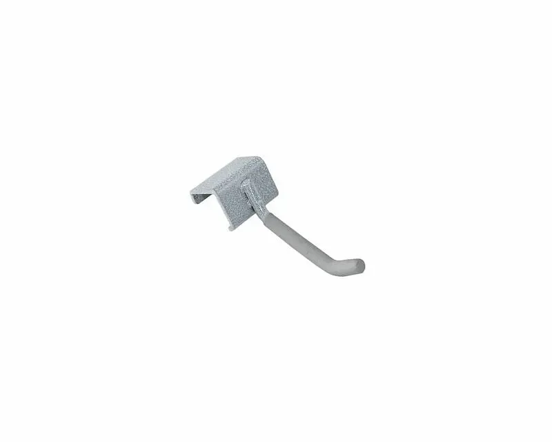 Garage Essentials Single Hooks, Rubber Coated, Gray Finish, 220866