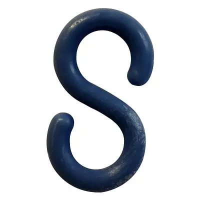 Mr. Chain Plastic S-Hook, Cobalt Blue, 1.5-Inch Link Diameter, Quantity: 10 Pieces, 30366-10