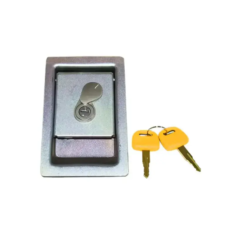 Door Side Lock 2 Keys Kobelco Excavator SK120 SK200 SK210 SK230 SK260-6-8 SK Series