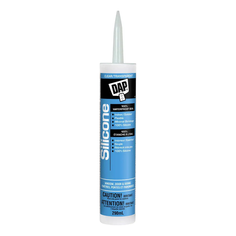 100 % Clear Waterproof Silicone Window, Door and Siding, 290 ml