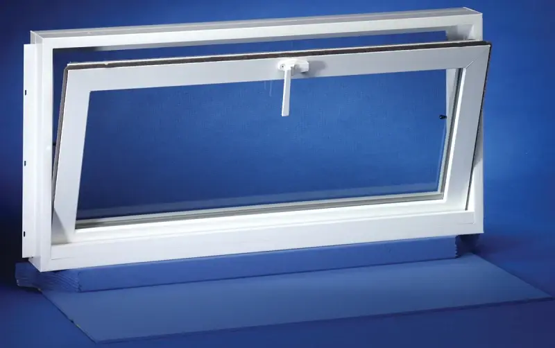 Duo-Corp Aristoclass Series 3216ART Hopper Basement Window, Glass Glass/Screen