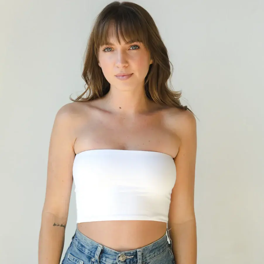 Hunter - Paired Layer Bandeau - White