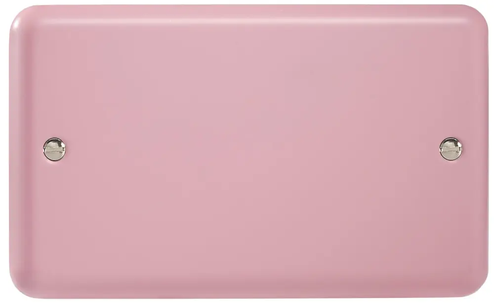 Varilight 2-Gang (Double), Blank Plate, Classic Lily Rose Blush XYDB.RP