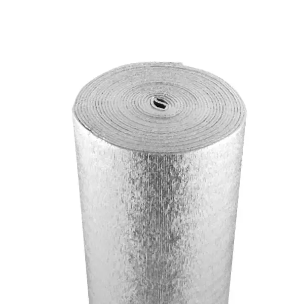 VEVOR Double Reflective Insulation Roll Foam Core Radiant Barrier 48 x 50 ft, Thickness 7/32 , LBPEFPMXRFSFWQVT4V0