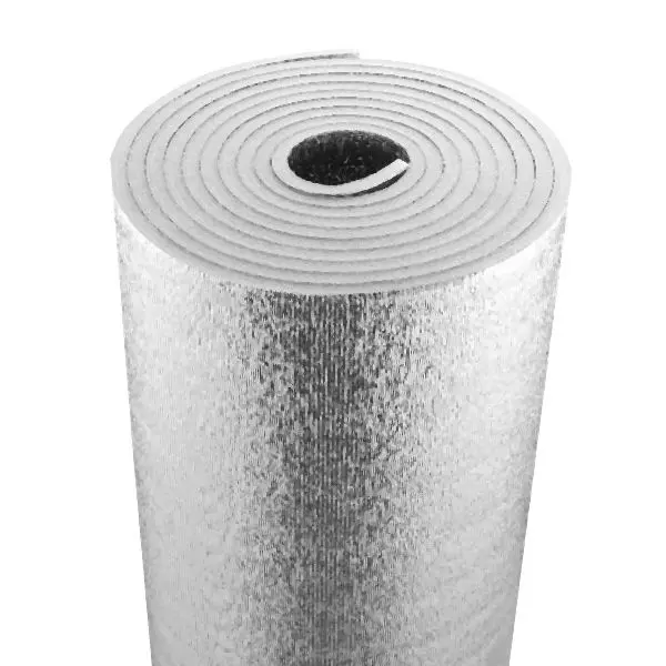 VEVOR Shielded Double Reflective Insulation Roll Foam Core Radiant Barrier 48 x 25 ft, Thickness 19/32 , LBEPEPMXRFSFTVCE6V0