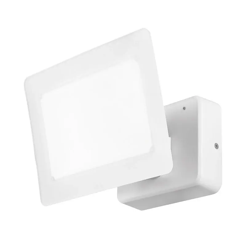 globe 17000194 Dusk-to-Dawn Security Flood Light, LED Lamp, 6000 Lumens, 4000 K Color Temp, Ivory Fixture