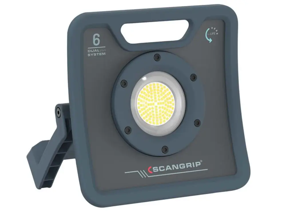 Motion Sensor Activated Scangrip Nova 6 C+R Two-part Work Light 6000 Lumens