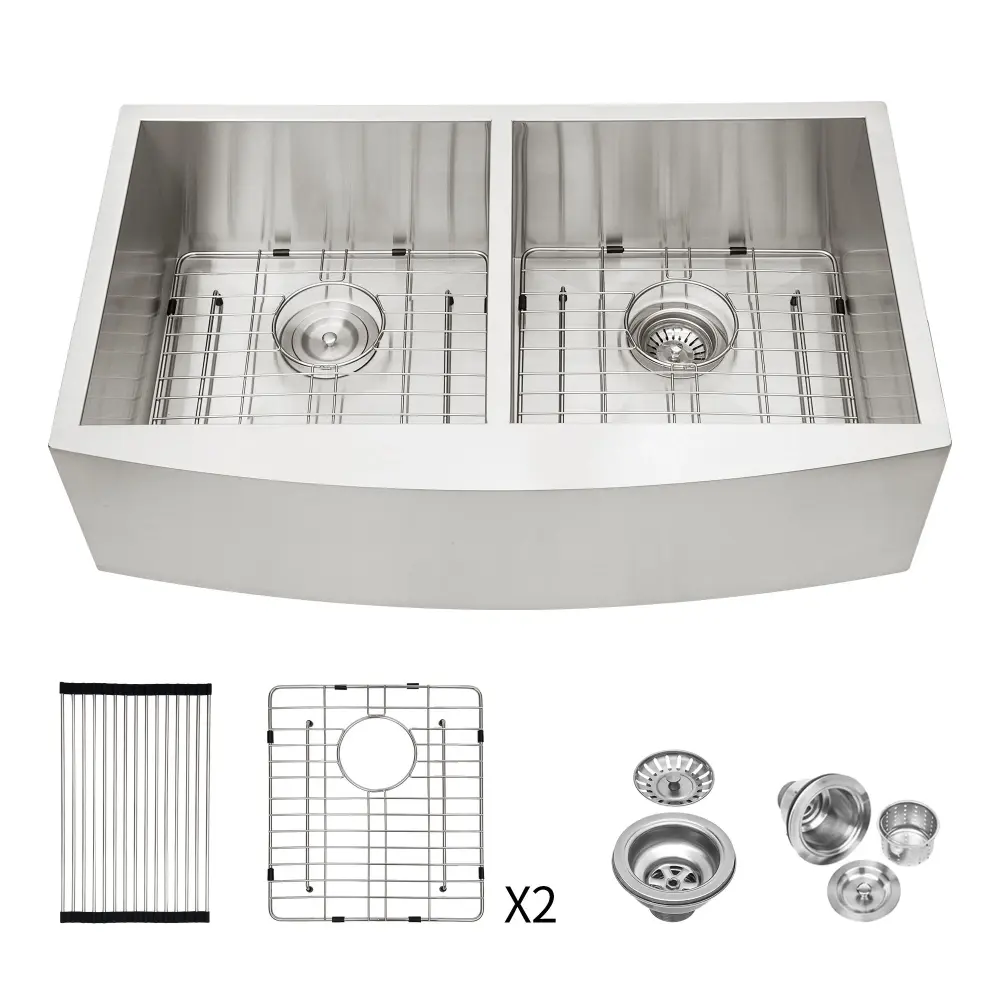 Farmhouse Twofold Bowl Sink 50/50 Layout
