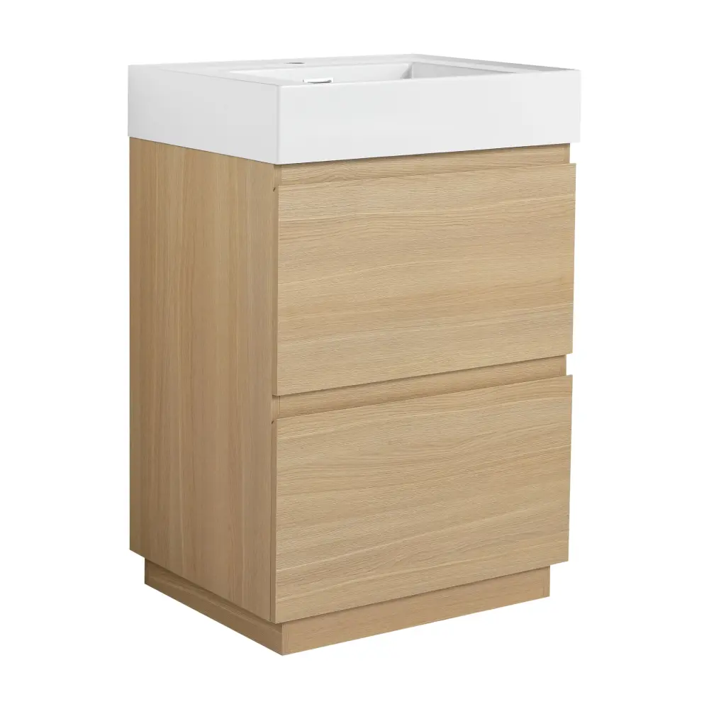 Modern Freestanding Bathroom Vanities Single Sink Combo