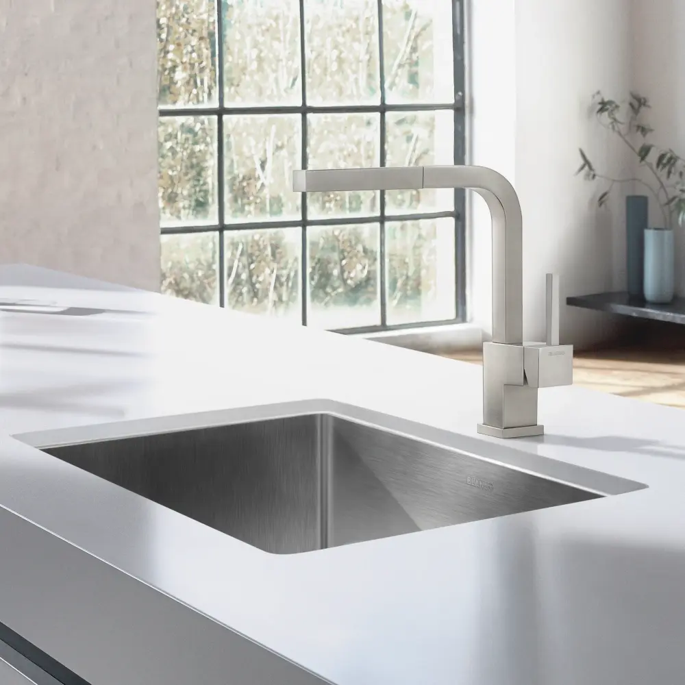 QUATRUS R15 U 1 MEDIUM one-only bowl undermount sink