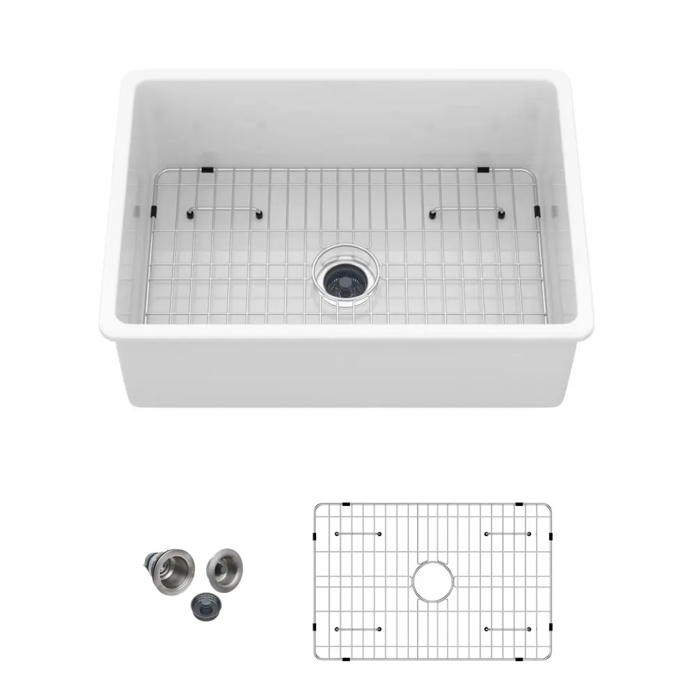 Rectangular Deep One-only Bowl, Kitchen Sink Dual Mount Installation