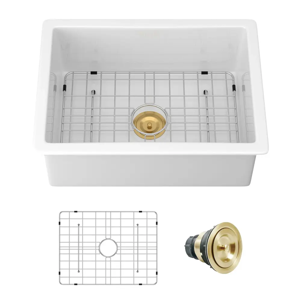 Rectangular Deep Singular Bowl Kitchen Sink