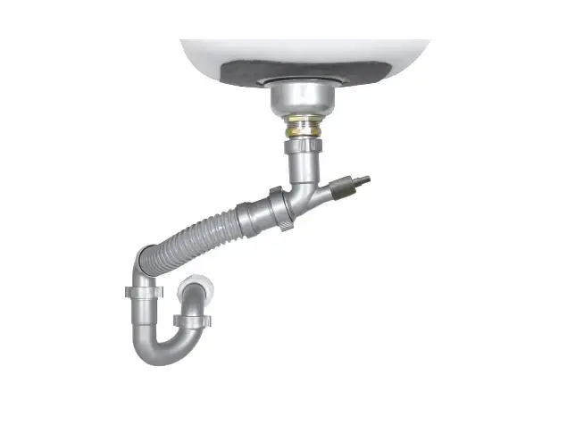 SnappyTrap 1-1/2 . Total solution Drain Kit Single Bowl Kitchen Sinks, Bar Sinks and Utility Sinks DAMAGED PACKAGE