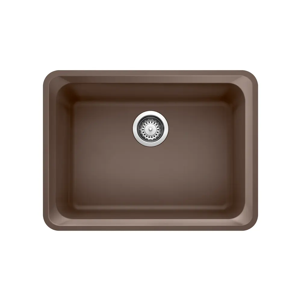 VISION U 1 SILGRANIT singular bowl undermount sink