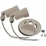 WATERPROOF DOUBLE LAMP HOLDER