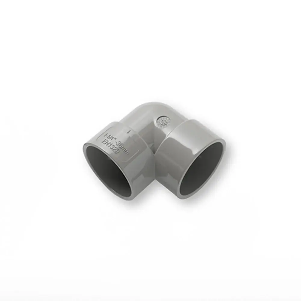 Primaplumb 32mm 90 Deg Knucke Bends Grey - PRIMPWE9032G