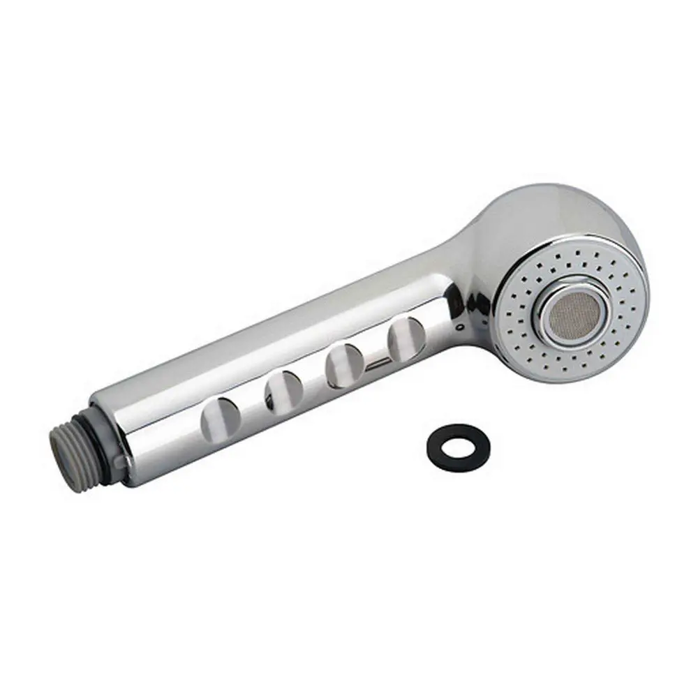 Replacement Pull-Down Spout Kitchen Faucet, Shiny metal