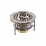 EASY-LOC CHROME PLATED WARM ALLOY SINK STRAINER-JOMAR