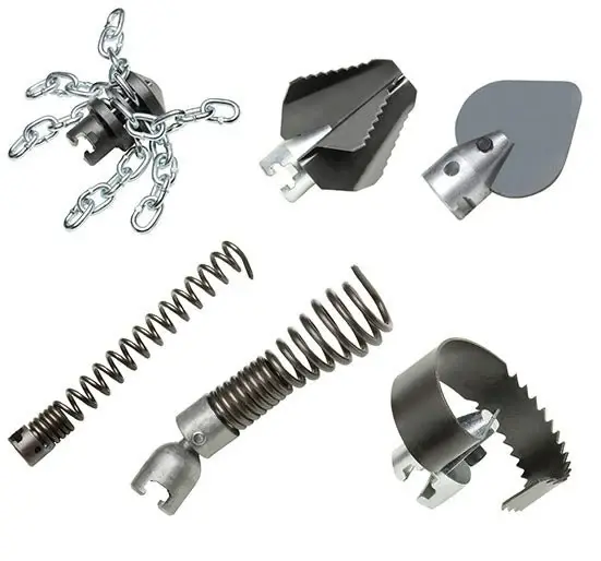 Ridgid K-400 Drain Cleaning Machine Cable Attachments - 4-Blade Cutter 1,3/4" (45mm)