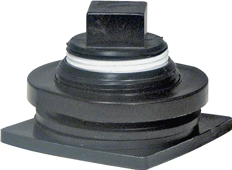 Rubbermaid FG505012 Drain Plug Kit, Plastic, Onyx, : 1MDB5, 1MDB6, 1MDB7, 1MDB8, 1MDB9 Stock Tank