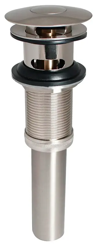 Stylewise K820-75BN Pushbutton Sink Drain, Warm alloy