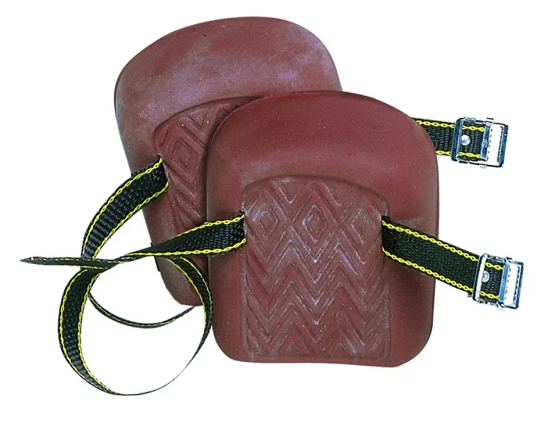 CLC 317 Flat Bottom Knee Pad, Foam Tpr Pad, Buckle Closure