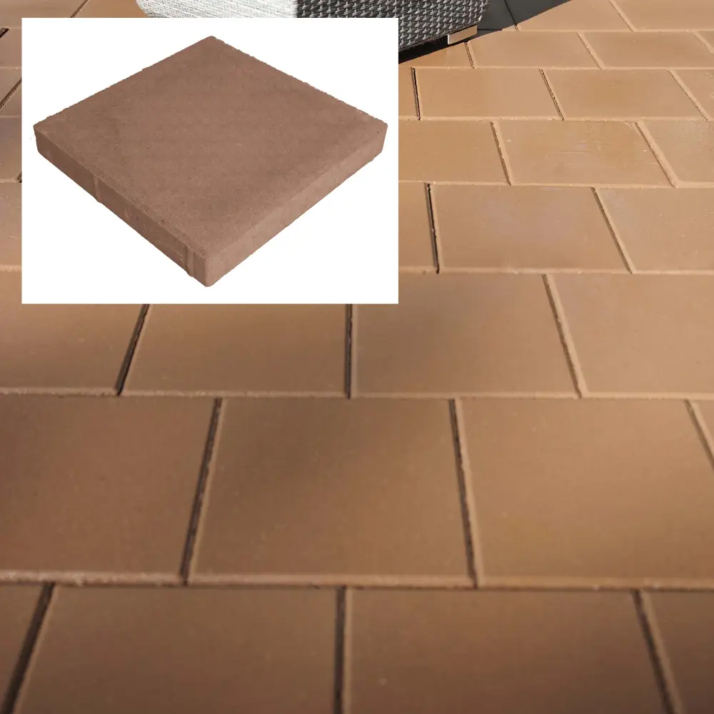 Econo Slab 12'' x 12'', Light Taupe