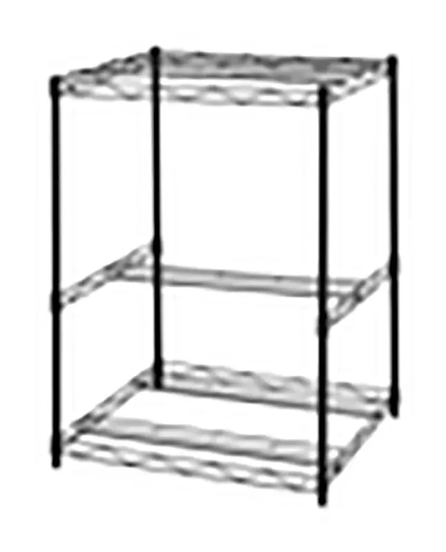 Landscapers Select PS-0011 Tool Rack, 20-3/4 W, 32 H, 24 L, Stainless, Powder Coated