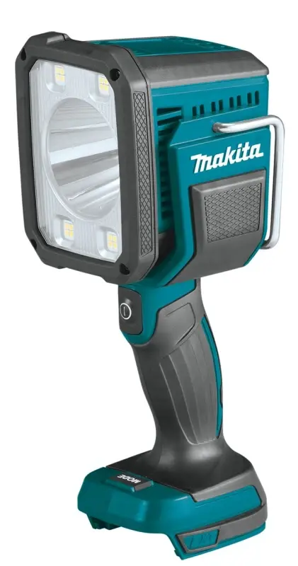 Makita LXT Series DML812 Cordless Flashlight/Spot Light, 18 V Battery, Lithium-Ion Battery, LED Bulb, Peacock