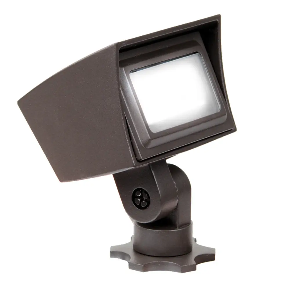 WAC Mini Wall Wash 12V LED Dual CCT Travel Landscape Wall Wash Luminaire 3000K - 5121-27/30BZ