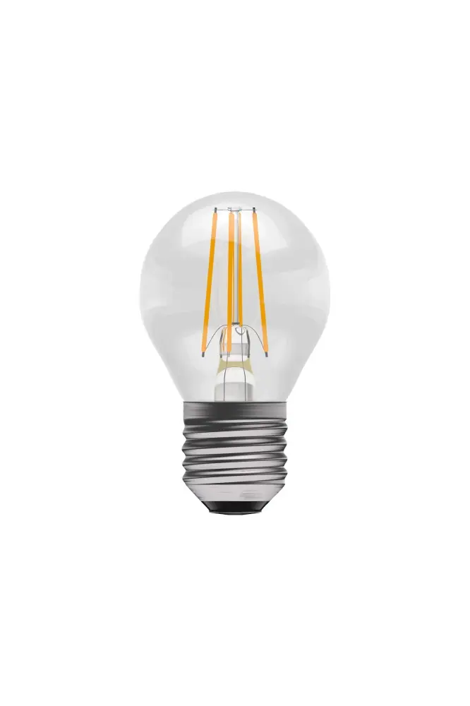 Bell 60125-4W LED Filament Distinct Round Dimmable SES, 4000K
