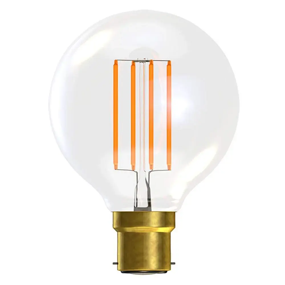British Electric Lamps BEL 80mm LED Globe 240V 4W (40W) B22d 2700K Lucid