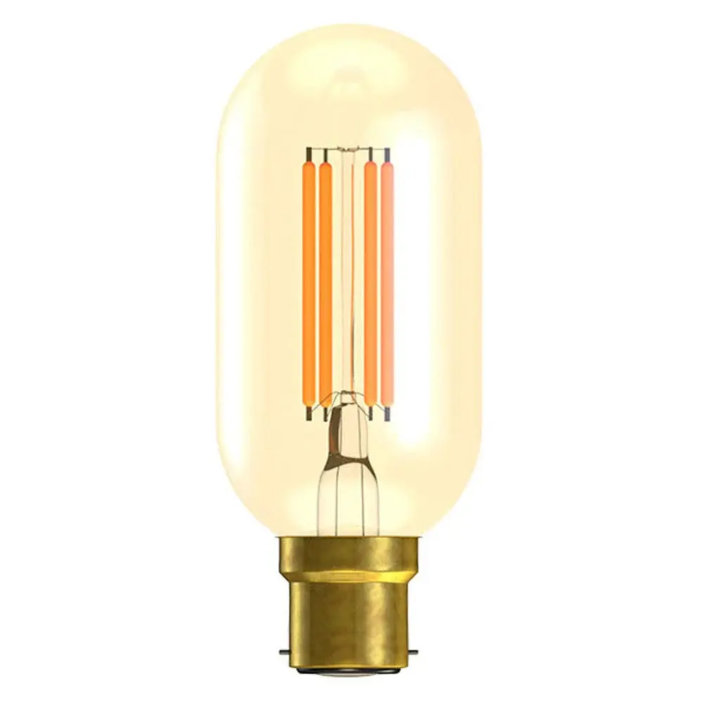 LED Dimming Vintage Filament Tubular 4W B22d Gilded 2000K Bell