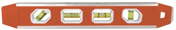 12" Magnetic Aluminium Reinforced Torpedo Level