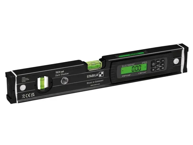 Stabila TECH Dark Shadow Numeric Spirit Level 40cm
