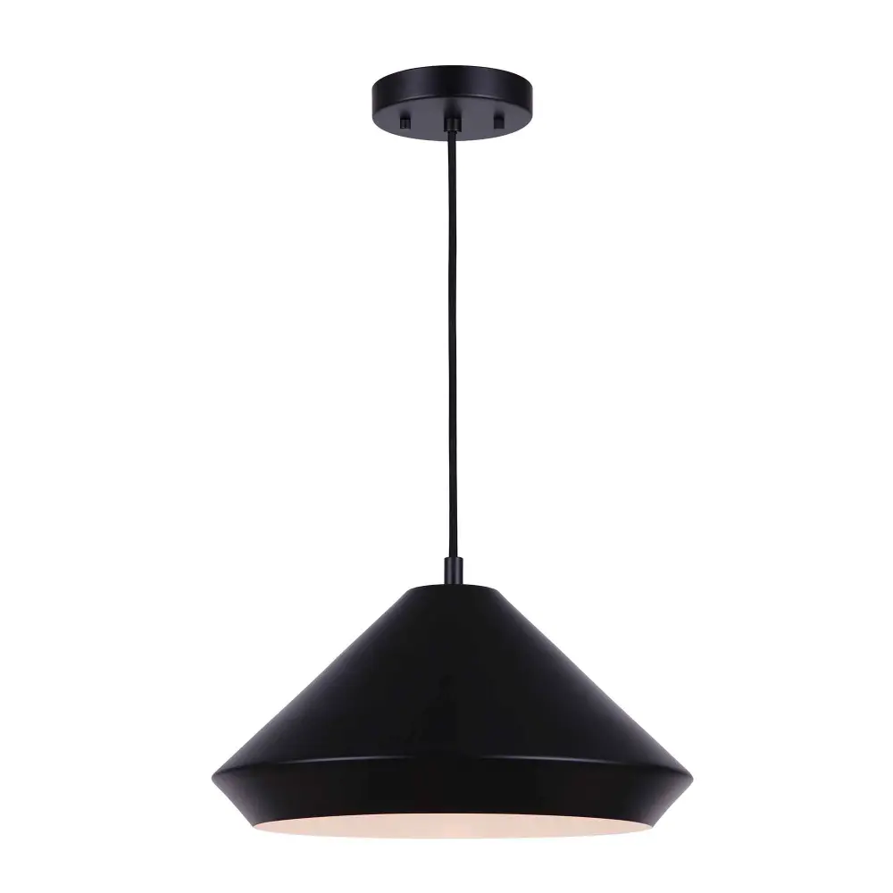 Byck 1-Bulb Pendant Light, 16"