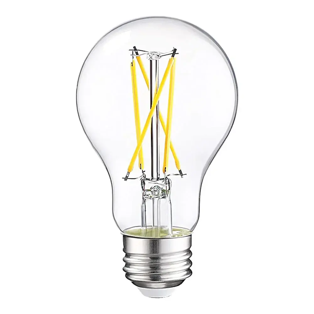 Classic+ 7W A19 LED Vintage Bulbs - E26 Base - 2700K Soft Snow