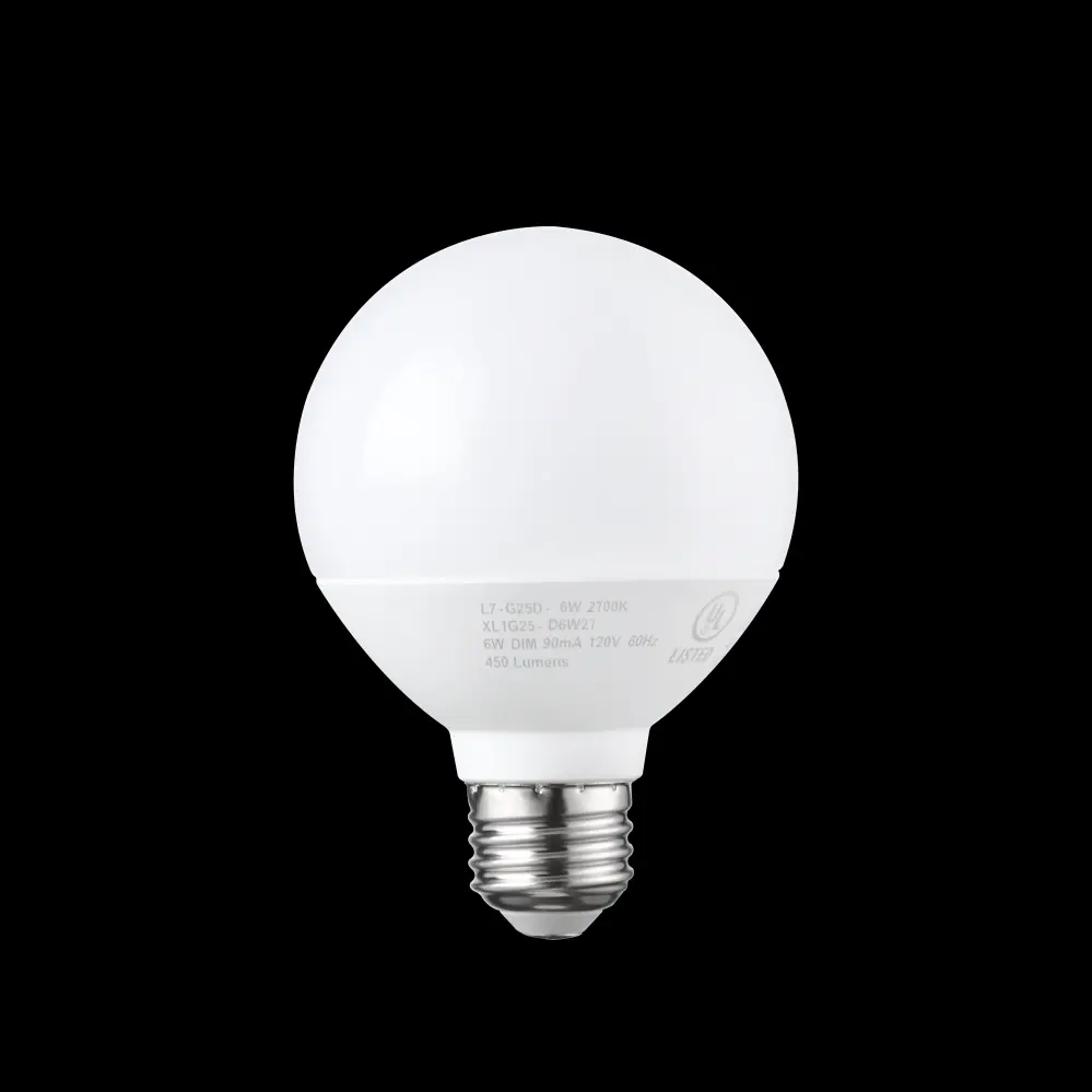 TORCHSTAR G25 LED Vanity Globe Bulb - E26 Base