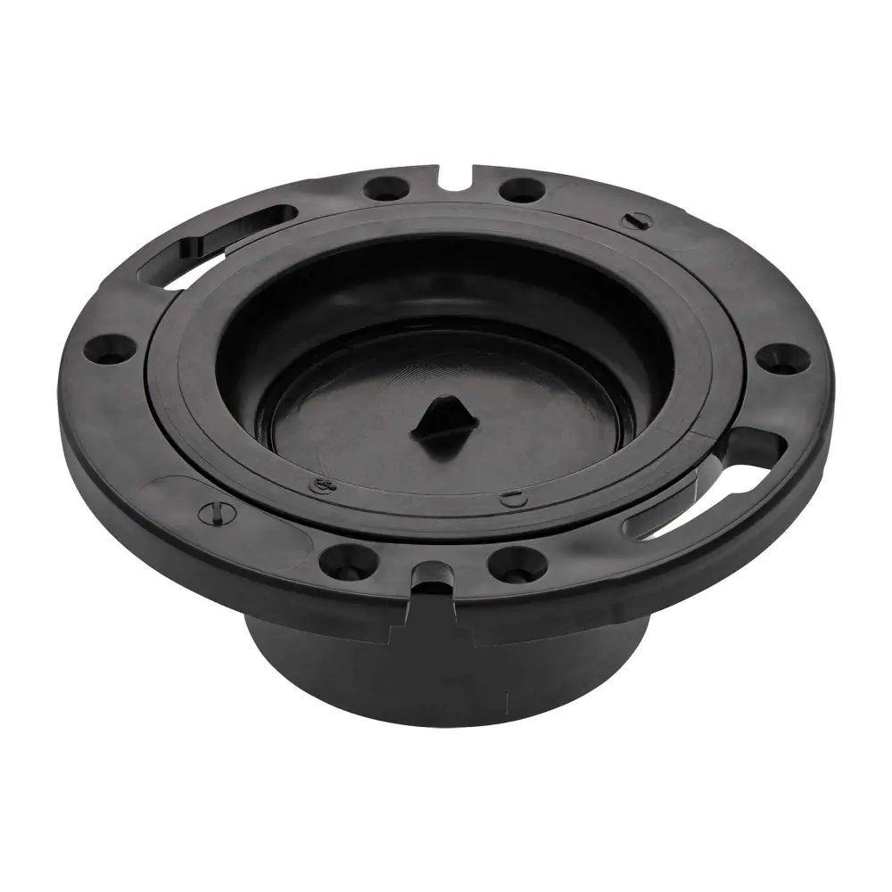 ABS-DWV Adjustable Closet Flange Test Plug «Hub», 4" x 3"