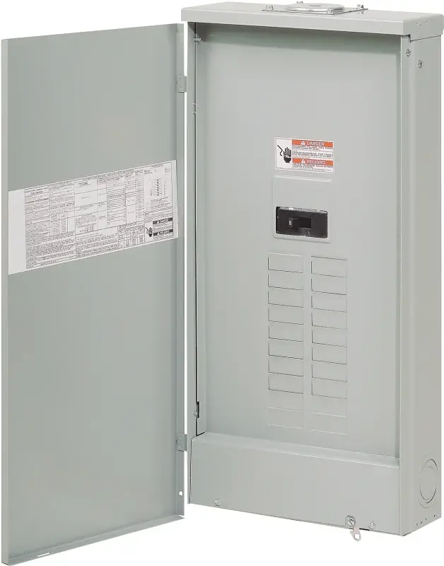 Eaton BRP20B200R Load Center, 40-Pole, 200 , 20-Space, 40-Circuit, Core Breaker, Plug-On Neutral, NEMA 3R Enclosure