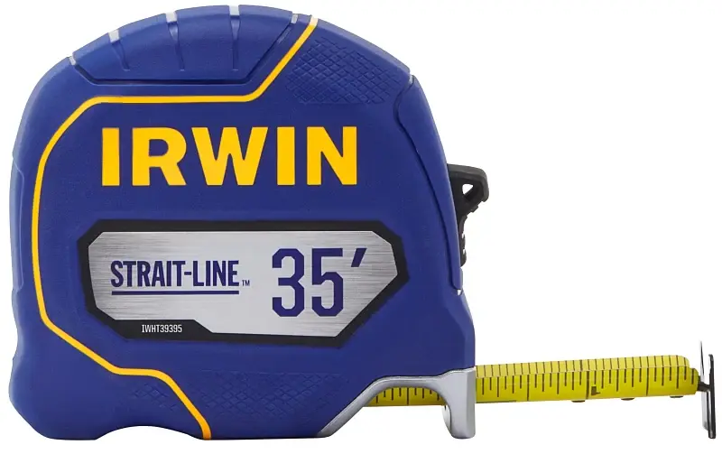 Irwin Strait-Line IWHT39395S Tape Measure, 35 ft L Blade, 1-1/4 W Blade