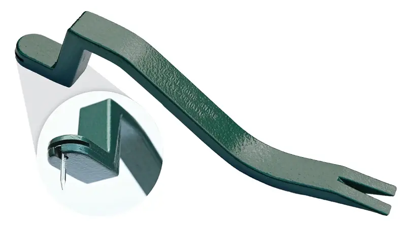 Pactool RoofSnake RS501 Roof Shingle Installer/Nail Puller, Metal
