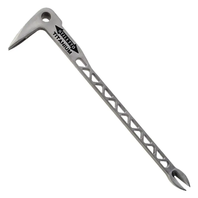 Tempered Blade Stiletto TICLW12 Claw Nail Puller Dimpler, 12 L, Steel, Sterling, 3 W