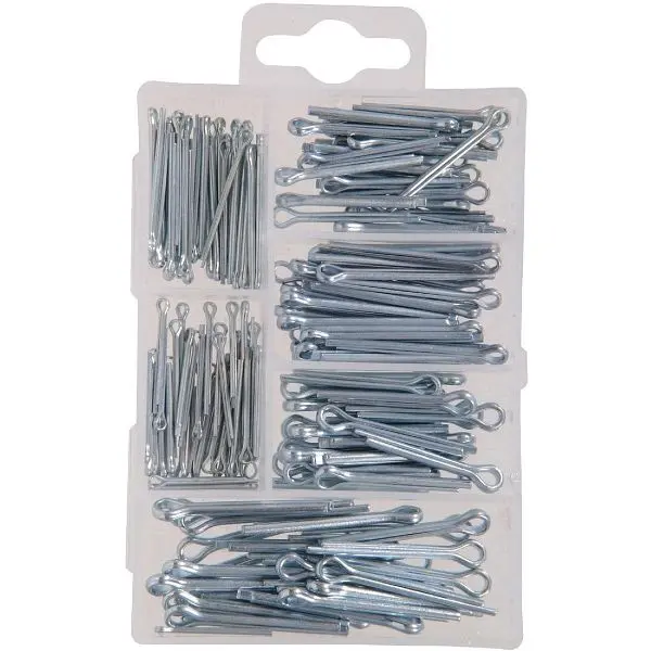 HILLMAN Heat-Resistant Small Cotter Clevis Pin Kit Assortment, 130204