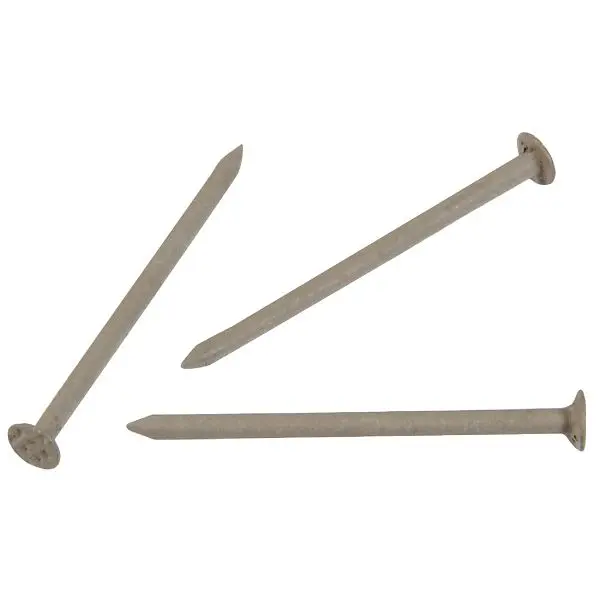 HILLMAN Molly Bolt Wire 1-1/4 Inch 15 ga Clay Stainless Steel Trim Nails, 5 pieces (6 Oz.), 42077
