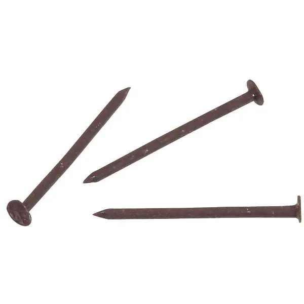 HILLMAN Wedge Anchor Wire 1-1/4 Inch 15 ga Brown Stainless Steel Trim Nails, 5 pieces (6 Oz.), 42075