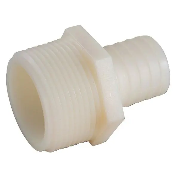 Anderson ANSI-Rated Metals 3/16 Inch Barb x 1/4 Inch MIP Nylon Connector, 10 per case, 53701-0304 Anderson Metals